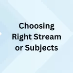 Choosing Right Stream or Subjects